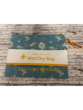 New DCL Disney Cruise Line Castaway Club Wet Dry Bag
